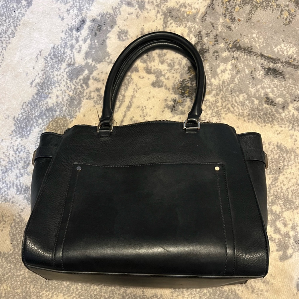 Elegant a new day Black Leather Bag